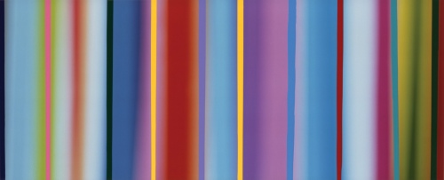 Rob and Nick Carter - RN412, Small Vertical Lines, Light and Paint, 2004 · © Copyright 2022