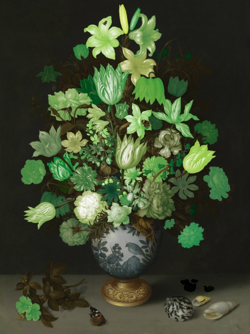 Rob and Nick Carter - RN899, Flowers in a Wan-Li Vase, 2013 · © Copyright 2022
