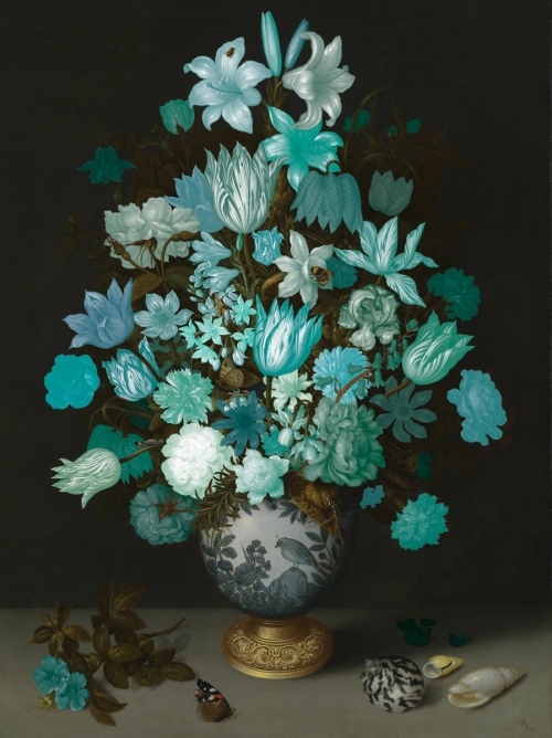 Rob and Nick Carter - RN899, Flowers in a Wan-Li Vase, 2013 · © Copyright 2022