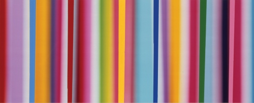 Rob and Nick Carter - RN432, Small Vertical Lines, Light and Paint XII, 2004 · © Copyright 2022