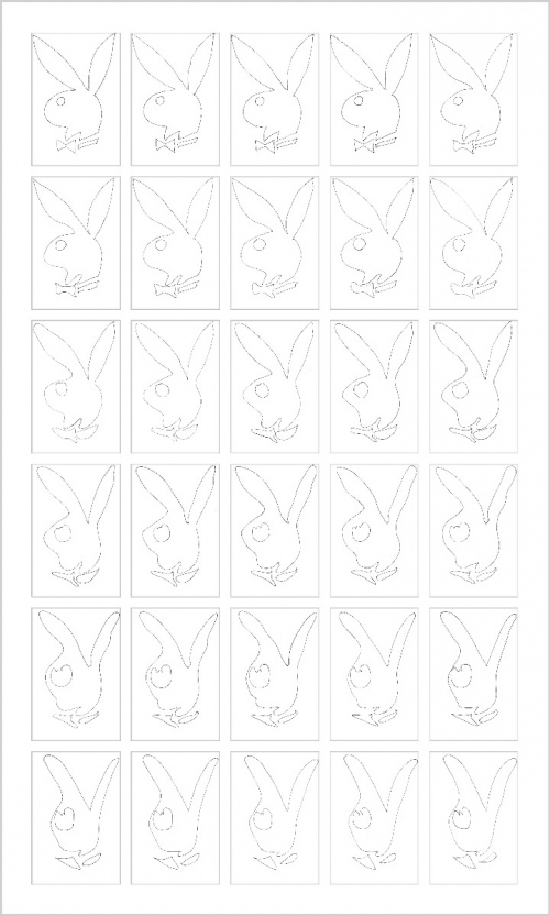 Rob and Nick Carter - RN845, Chinese Whispers, Playboy Bunny after Andy Warhol (1985), 2015 · © Copyright 2022