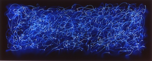 Rob and Nick Carter - RN580, Light Painting Blue III, 2005 · © Copyright 2022