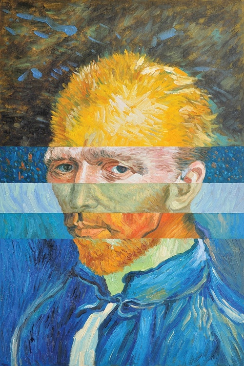 Rob and Nick Carter - RN974, Composite Portrait after Vincent van Gogh I, 2013 · © Copyright 2022