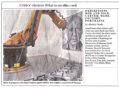 Rob and Nick Carter - Critics’ Choice, Sunday Telegraph · © Copyright 2022