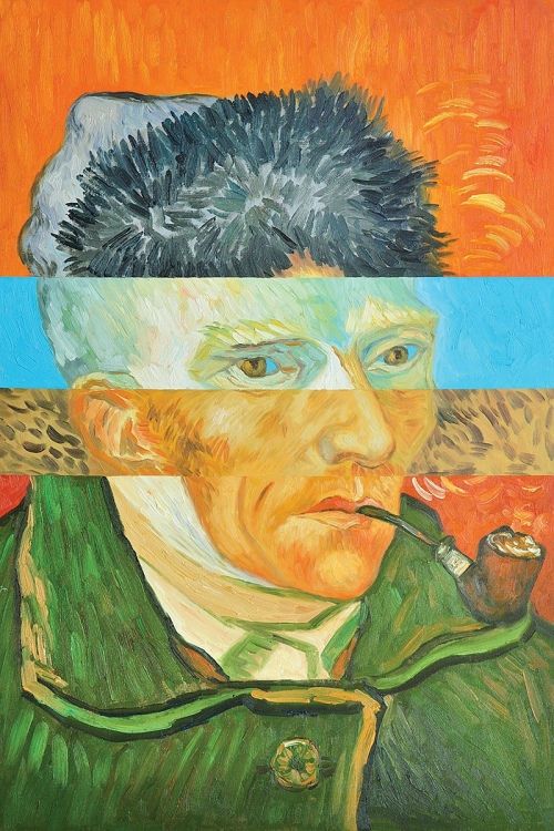 Rob and Nick Carter - RN975, Composite Portrait after Vincent van Gogh II, 2013 · © Copyright 2022